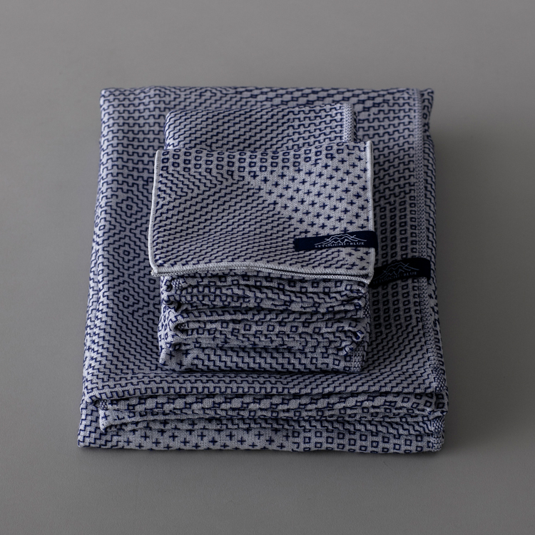 fil+usine 瀨戶內の思四層棉紗 長巾/白