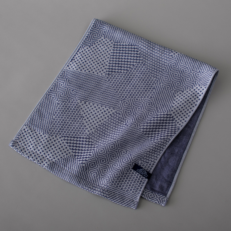 fil+usine 瀨戶內の思四層棉紗 長巾/白