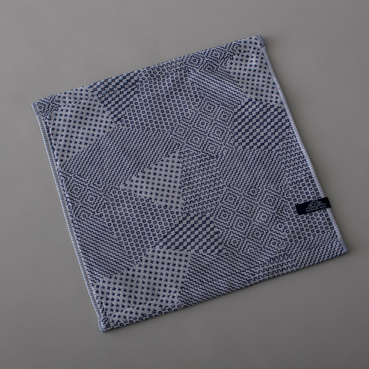 fil+usine 瀨戶內の思四層棉紗 方巾/白