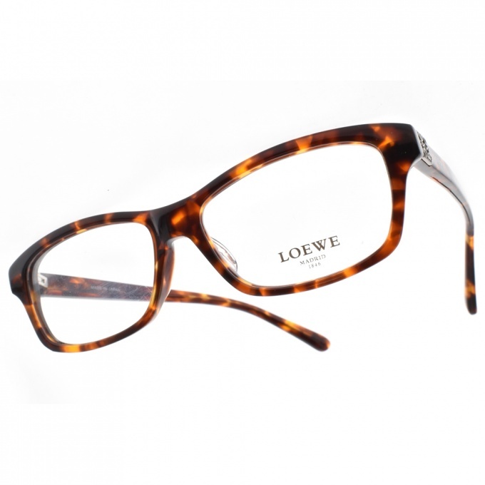 【LOEWE】VLW763K 711經典造型貓眼光學眼鏡