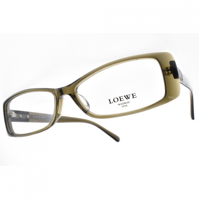 【LOEWE】VLW764K 7DB 微透明方框款光學眼鏡