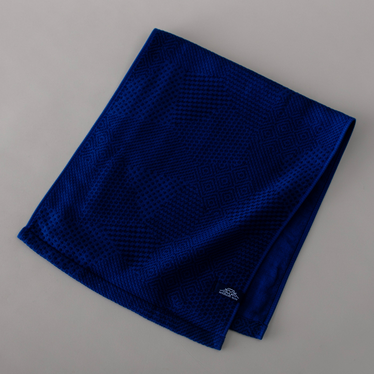 fil+usine 瀨戶內の思四層棉紗 長巾/藍