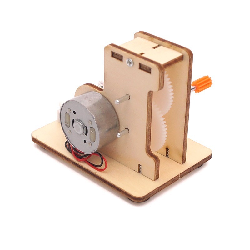 STEM手搖發電機 DIY材料包