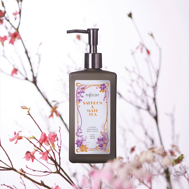 PURESCENT 經典沐浴乳 (番紅花x瑪黛茶)