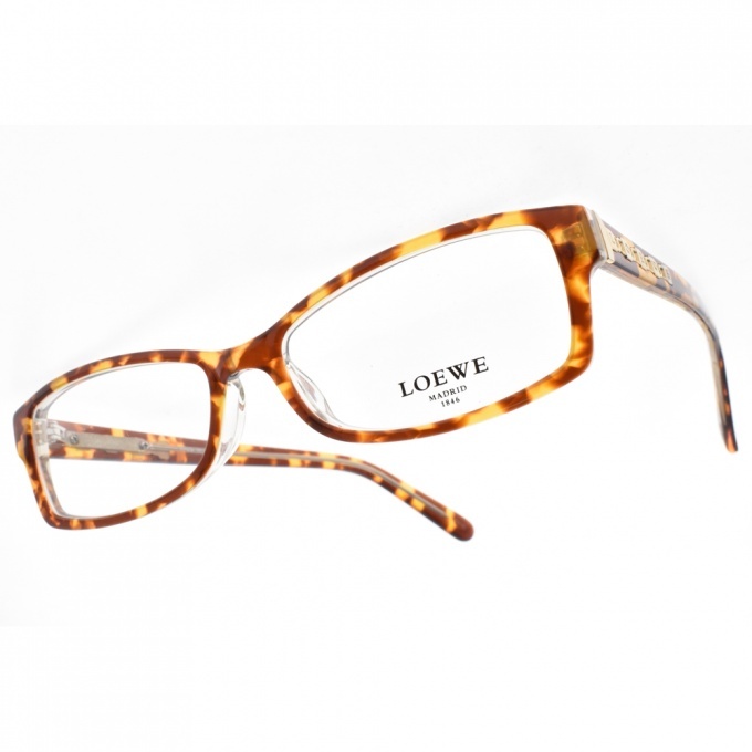 【LOEWE】VLW838K 9AX  帥氣方框光學眼鏡