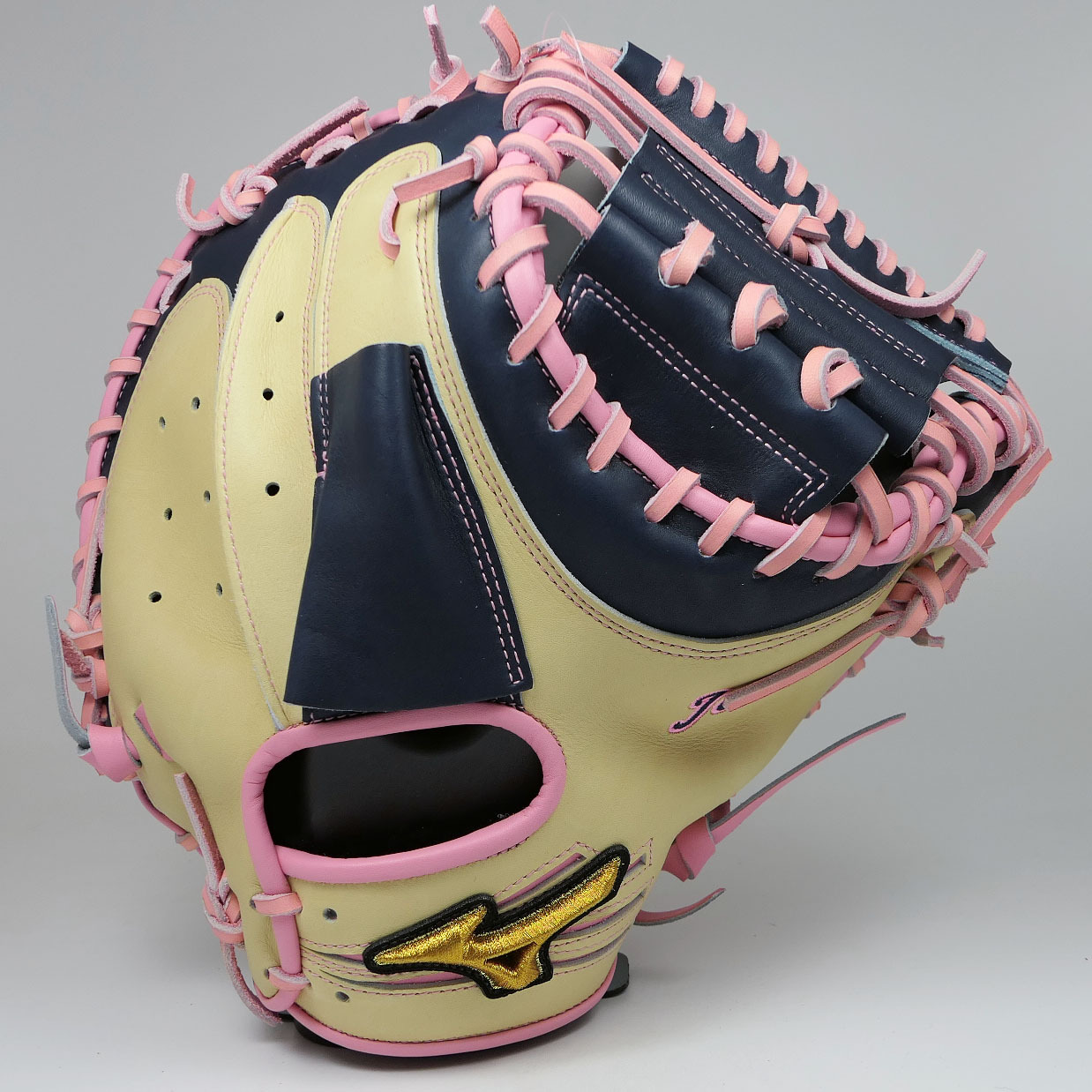 日本製美津濃MIZUNO PRO ORDER HAGA JAPAN 田村龍弘奧運藍標軟式捕手手套