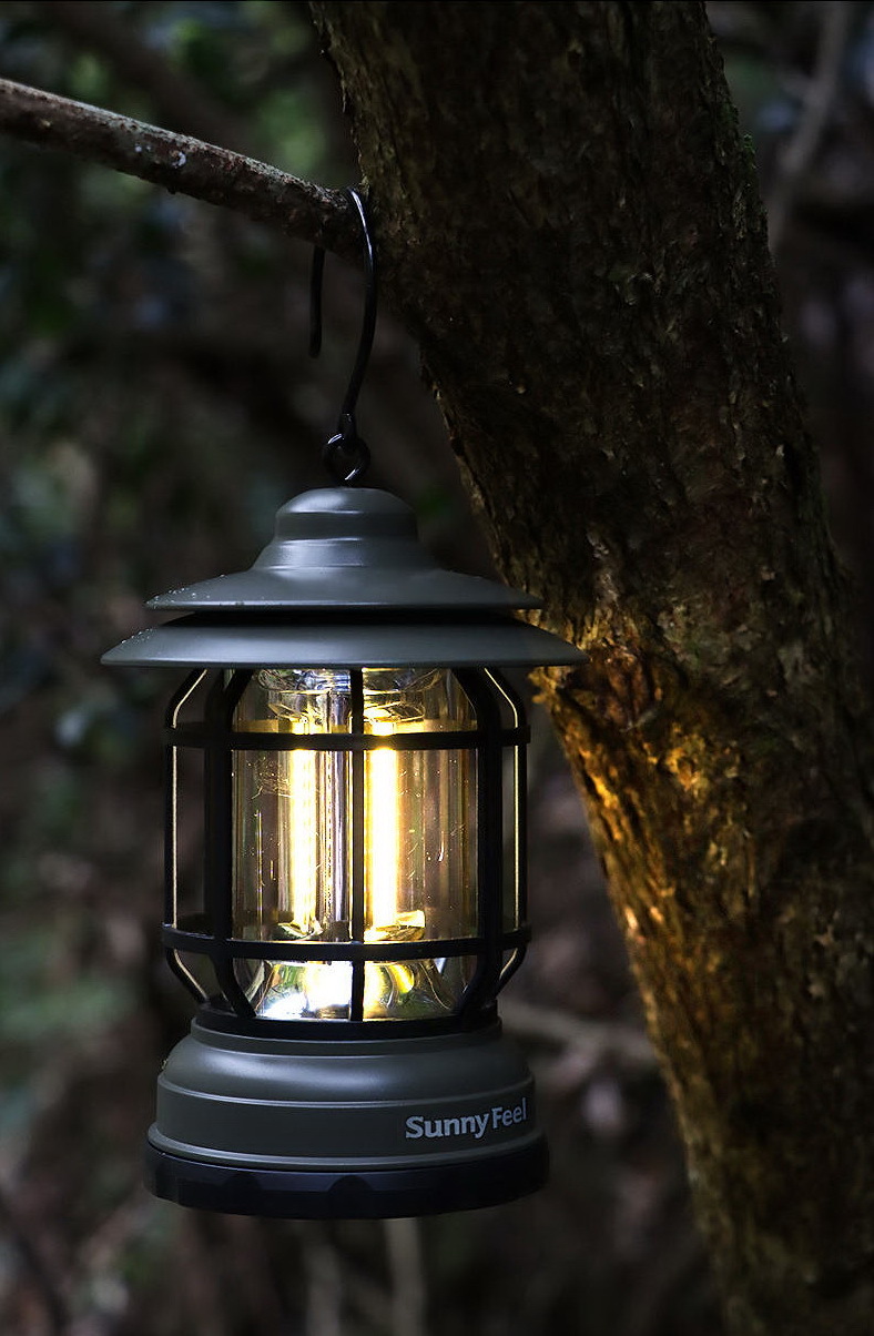 草帽吊掛露營燈 (電池) (2色) 休閒/露營/戶外/營燈/警示燈 80CBZSF606005