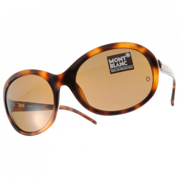 【MONT BLANC】MB138S T32 經典優雅蝶形大框太陽眼鏡