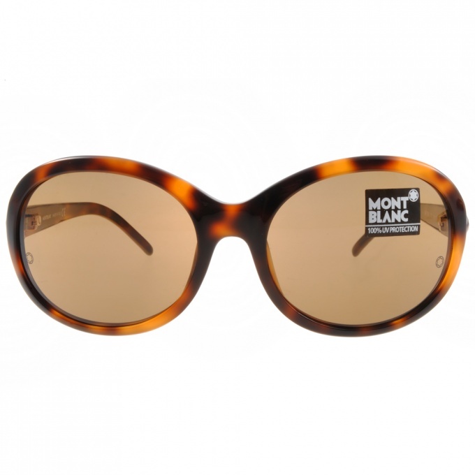 【MONT BLANC】MB138S T32 經典優雅蝶形大框太陽眼鏡