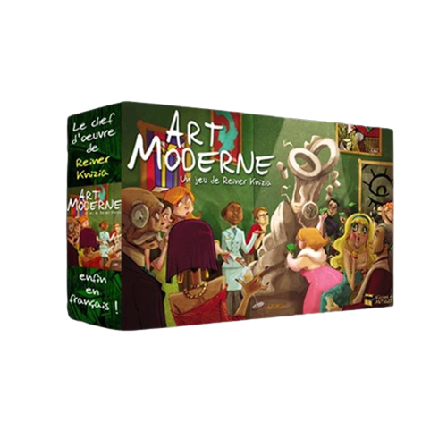 現代藝術 法文版 Modern Art (另附中文規則書)屏風為繁體中文