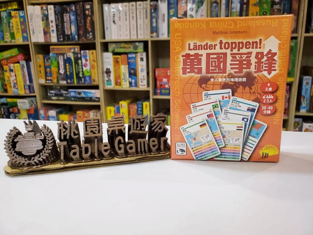 萬國爭鋒 LÄNDER TOPPEN 繁體中文版