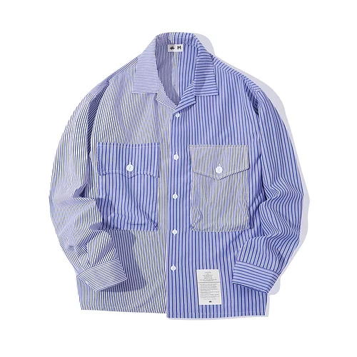 トップス Club Stubborn The Flame Shirt The Flame Shirt - Light Stripe | clubstubborn