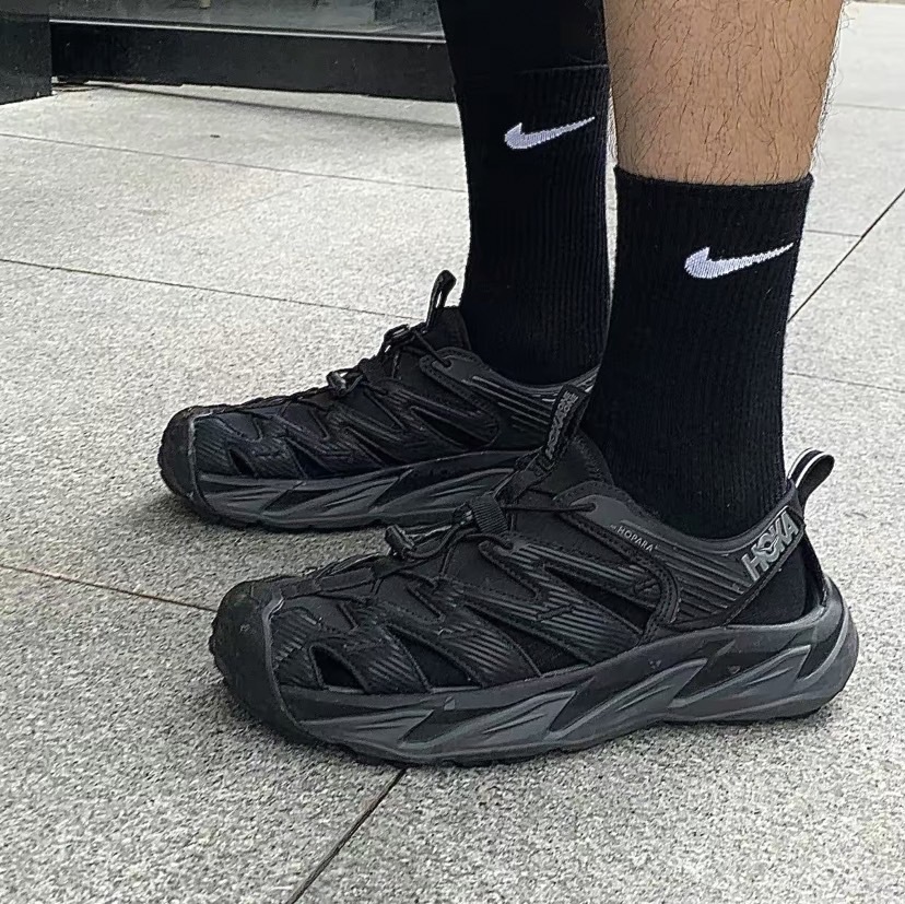 Hoka One One Hopara 戶外涼鞋 黑色