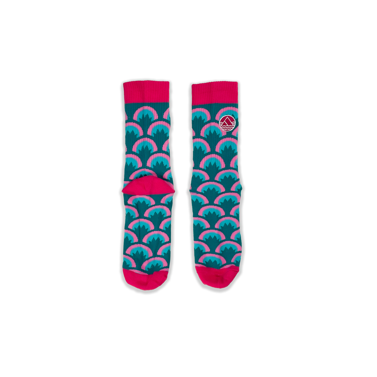 島人源鹹魚系列鹹魚乜乜襪襪 - 粉紅