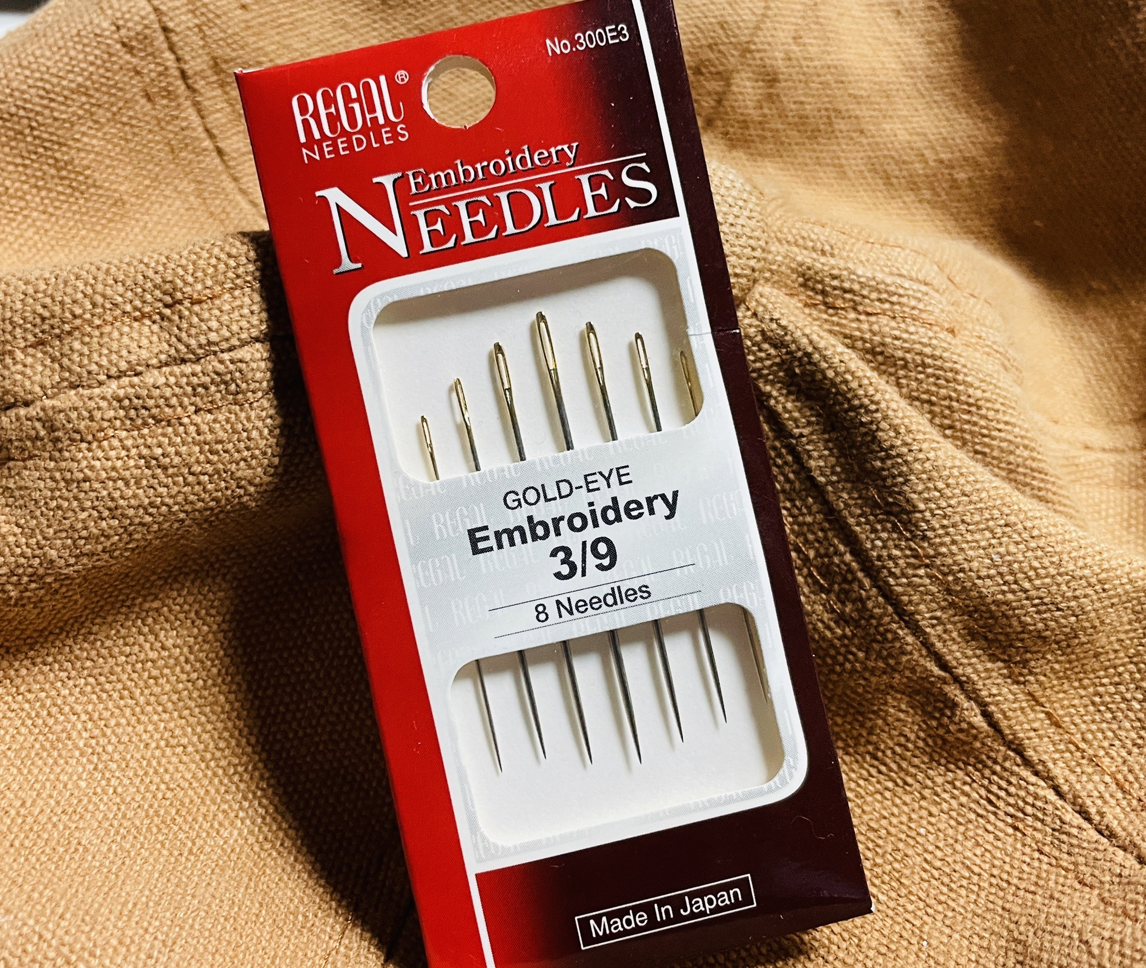 金眼刺繡手縫針