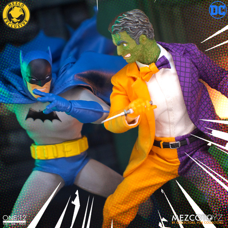MEZCO ONE:12 COLLECTIVE 黃金年代 蝙蝠俠 VS 雙面人 寶箱組