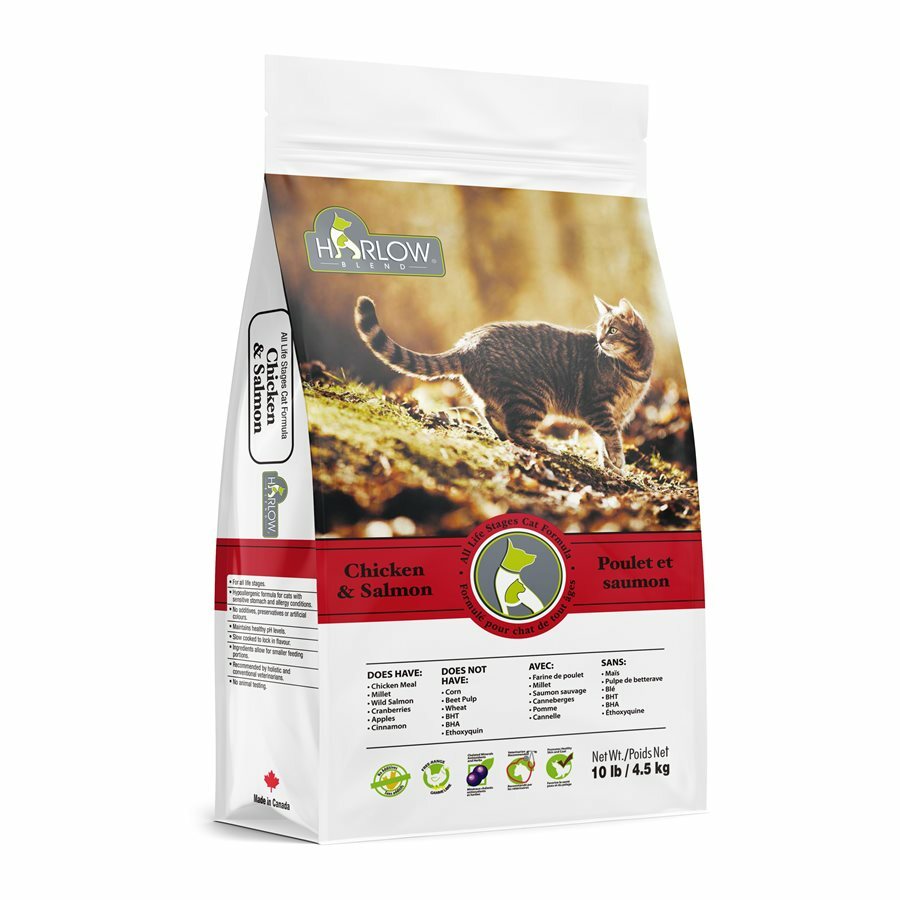 Harlow Blend 楓葉 雞肉,三文魚,蔬果全貓乾糧 10lb