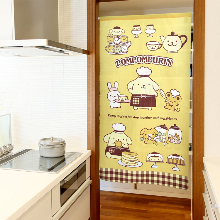 Sanrio 布甸狗 門簾 85 x 150 cm 咖啡店 #CM22D-97508