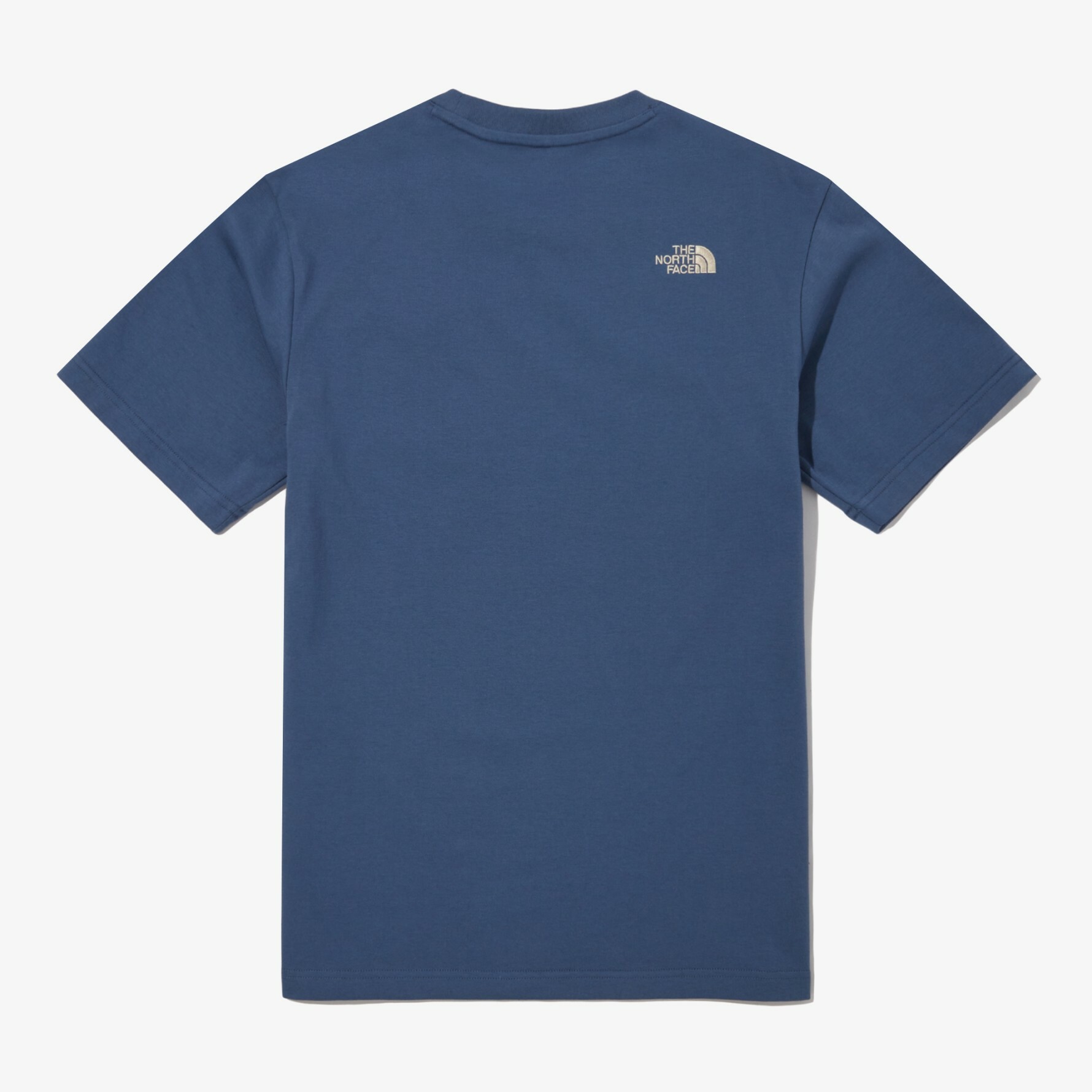 THE NORTH FACE 白標 GREEN EARTH 刺繡 口袋 短袖 短T 淺藍 NT7UN07L