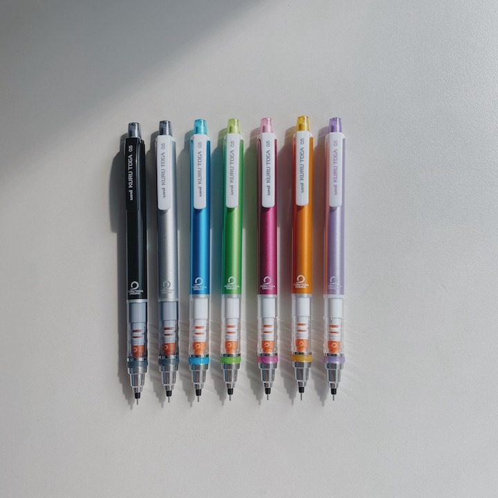 KURU TOGA 360度旋轉自動鉛筆（0.5mm）｜日本 uni
