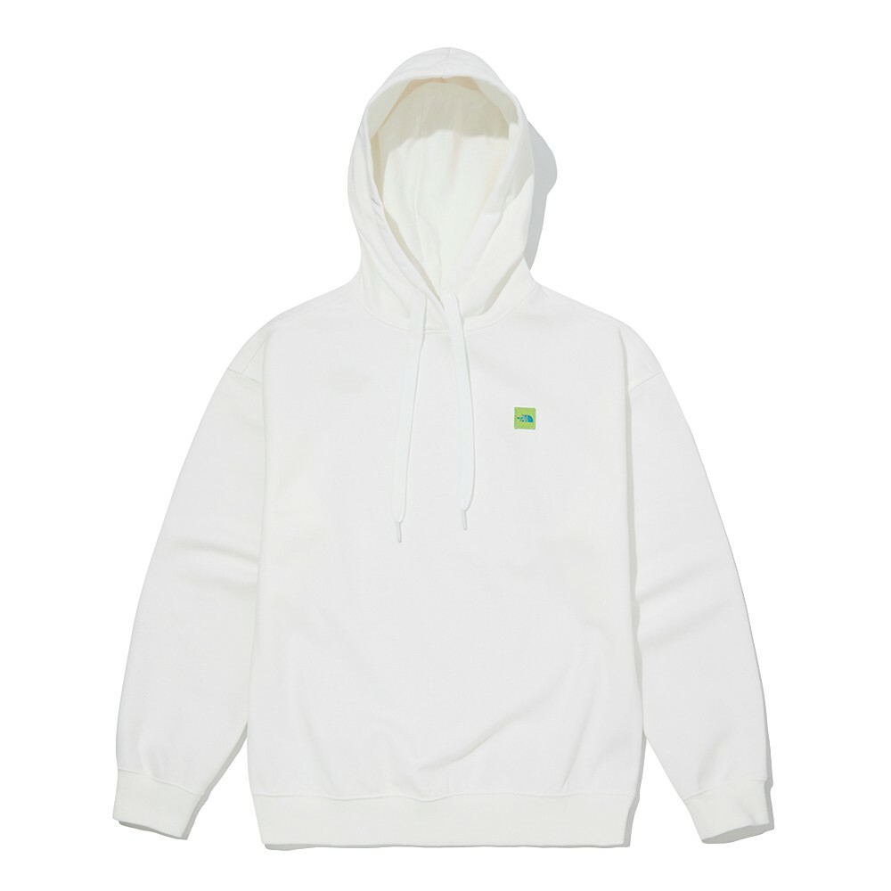 THE NORTH FACE MINI BOX 長袖 帽T 白 NM5PM01L