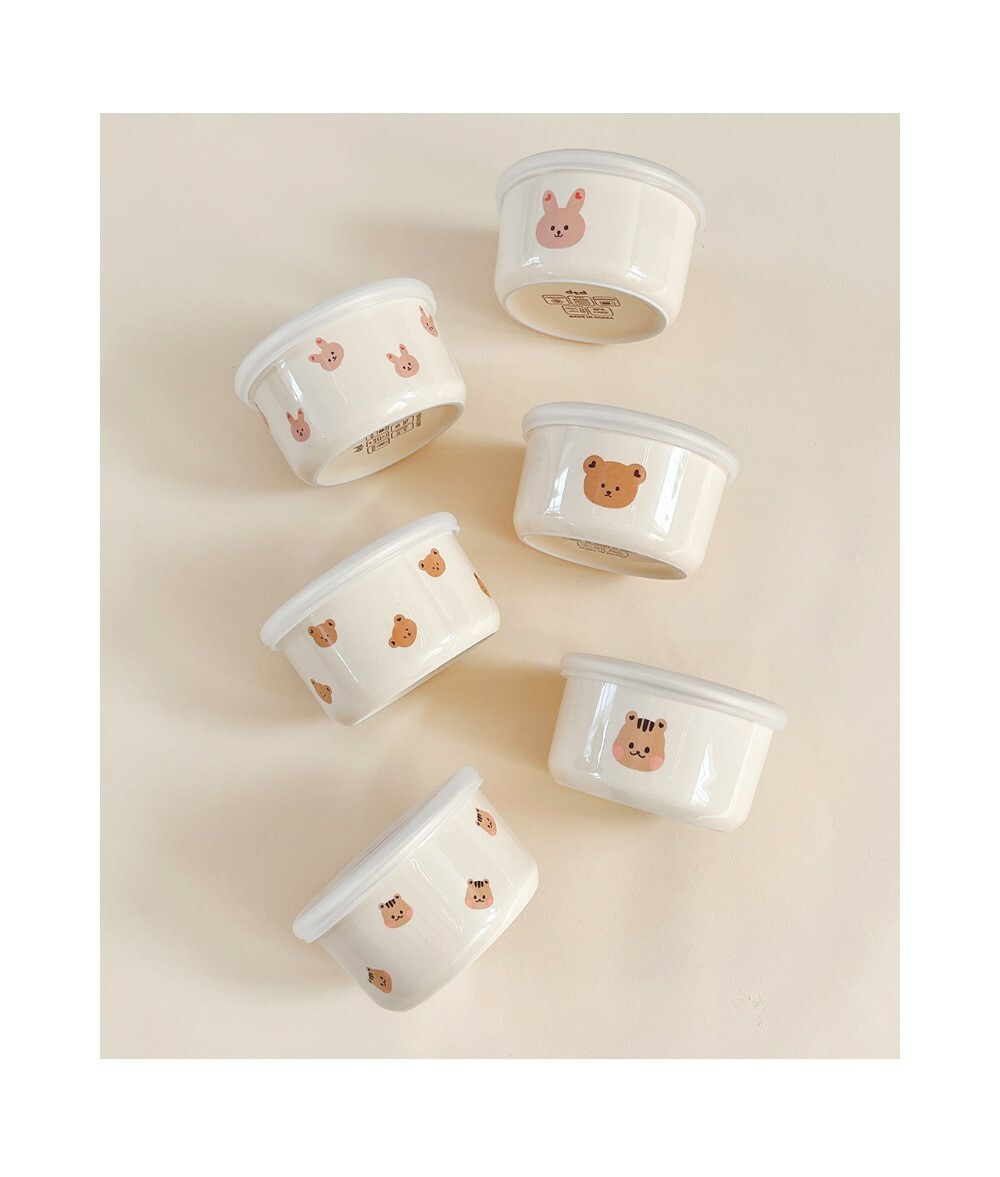 Dot to Dot X Blue Mama 圓圓臉陶瓷碗