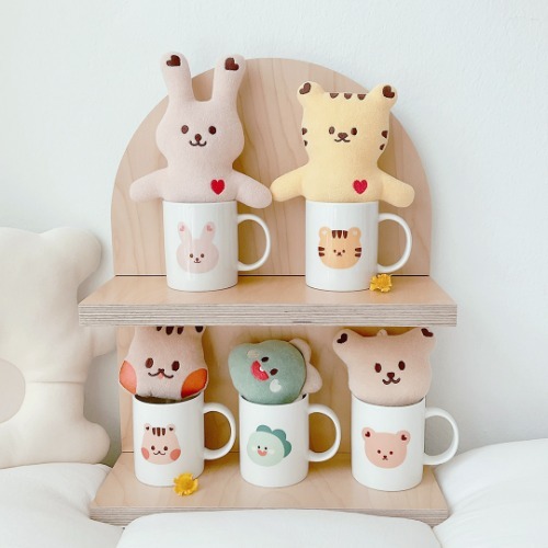 Dot to Dot 圓圓臉馬克杯