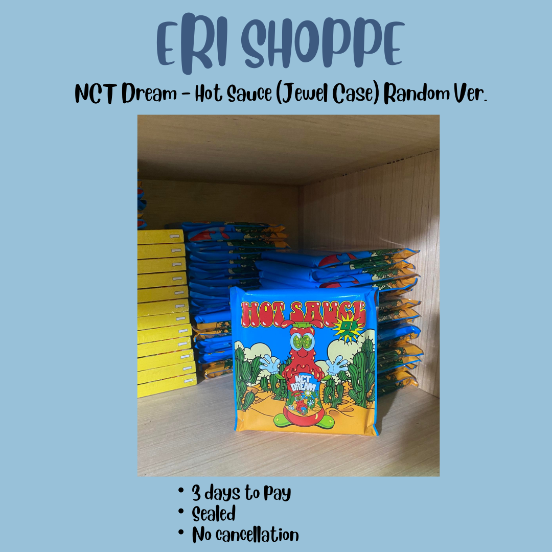 [ONHAND] NCT DREAM 'Hot Sauce' - Jewel Case Version