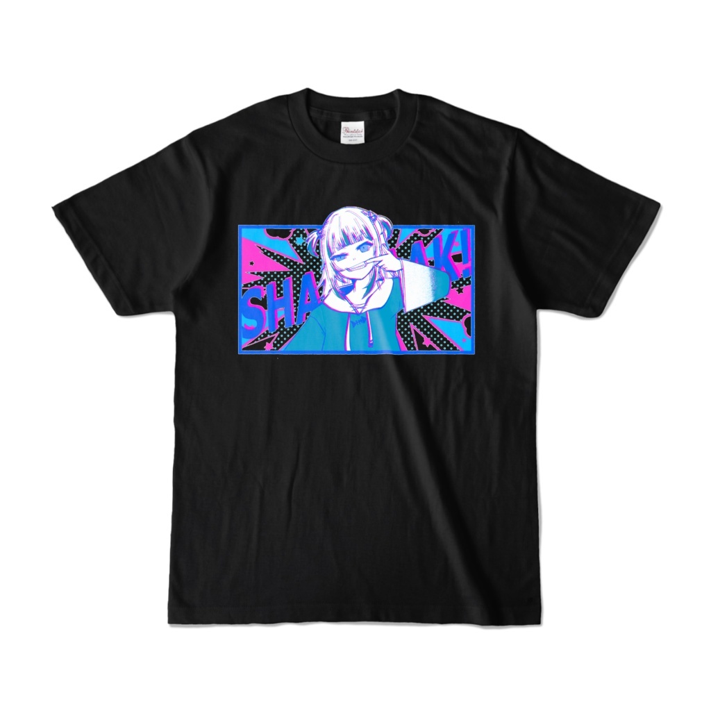 「Hololive同人代購」【非公式】SHAAAAAAK　Tシャツ #77 (定期訂購)