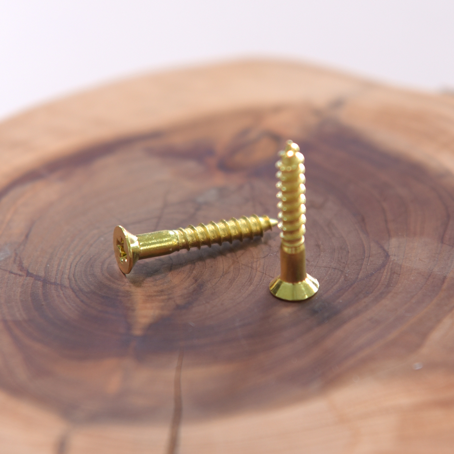 日本進口 渡邊商店 #24-16 木螺絲 黃銅平頭 2.4x16(100pcs)