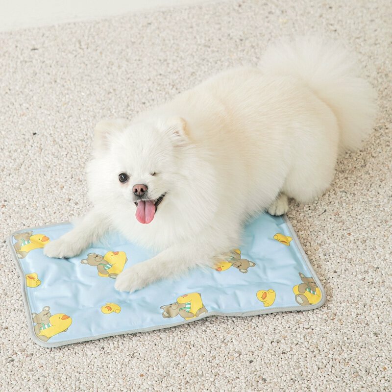 BITE ME- 極酷涼墊 (小熊系列-藍色泳圈熊)