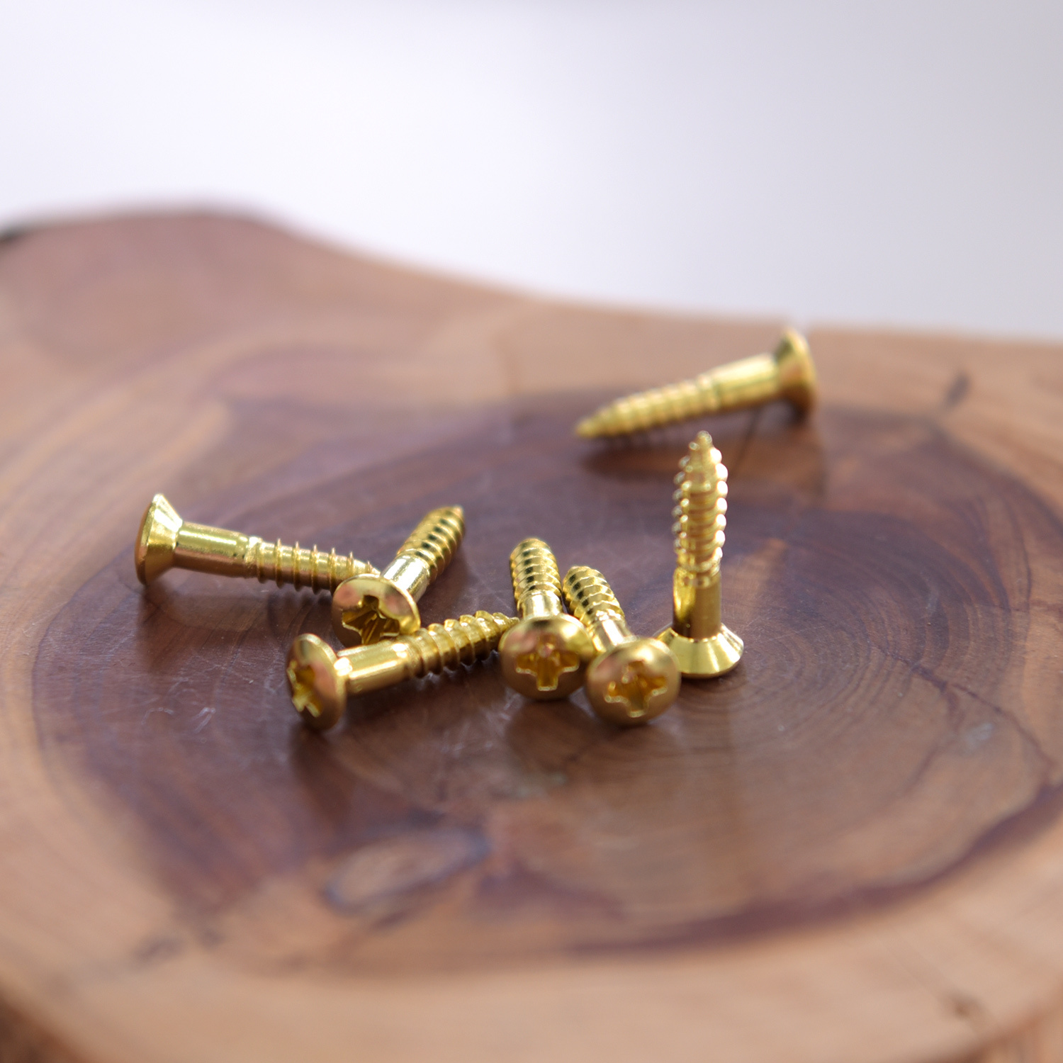 日本進口 渡邊商店 #24-13-OVAL木螺絲 黃銅橢圓頭 2.4x13(100pcs)