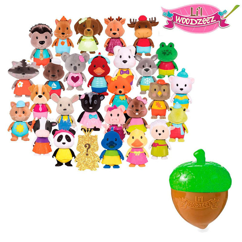 美國LiL Woodzee- 橡菓精靈 精靈菓實 單入 扭蛋 小玩具 小玩偶 禮物 (隨機出貨)
