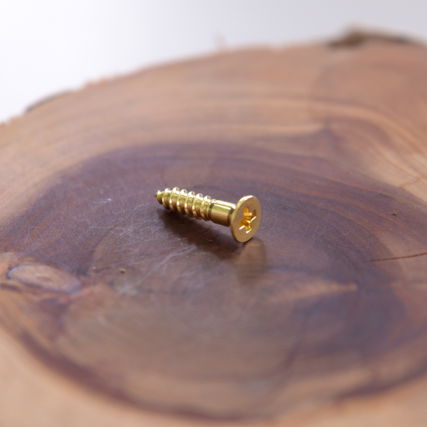 日本進口 渡邊商店 #27-13木螺絲 黃銅平頭 2.7x13(100pcs)