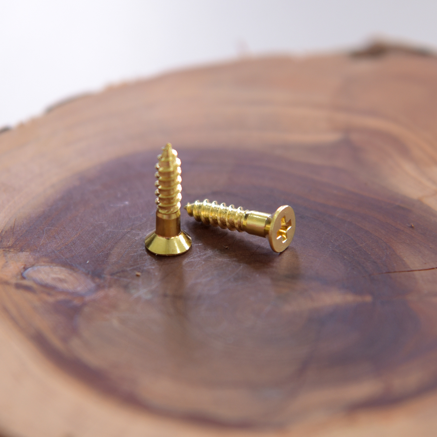 日本進口 渡邊商店 #27-13木螺絲 黃銅平頭 2.7x13(100pcs)