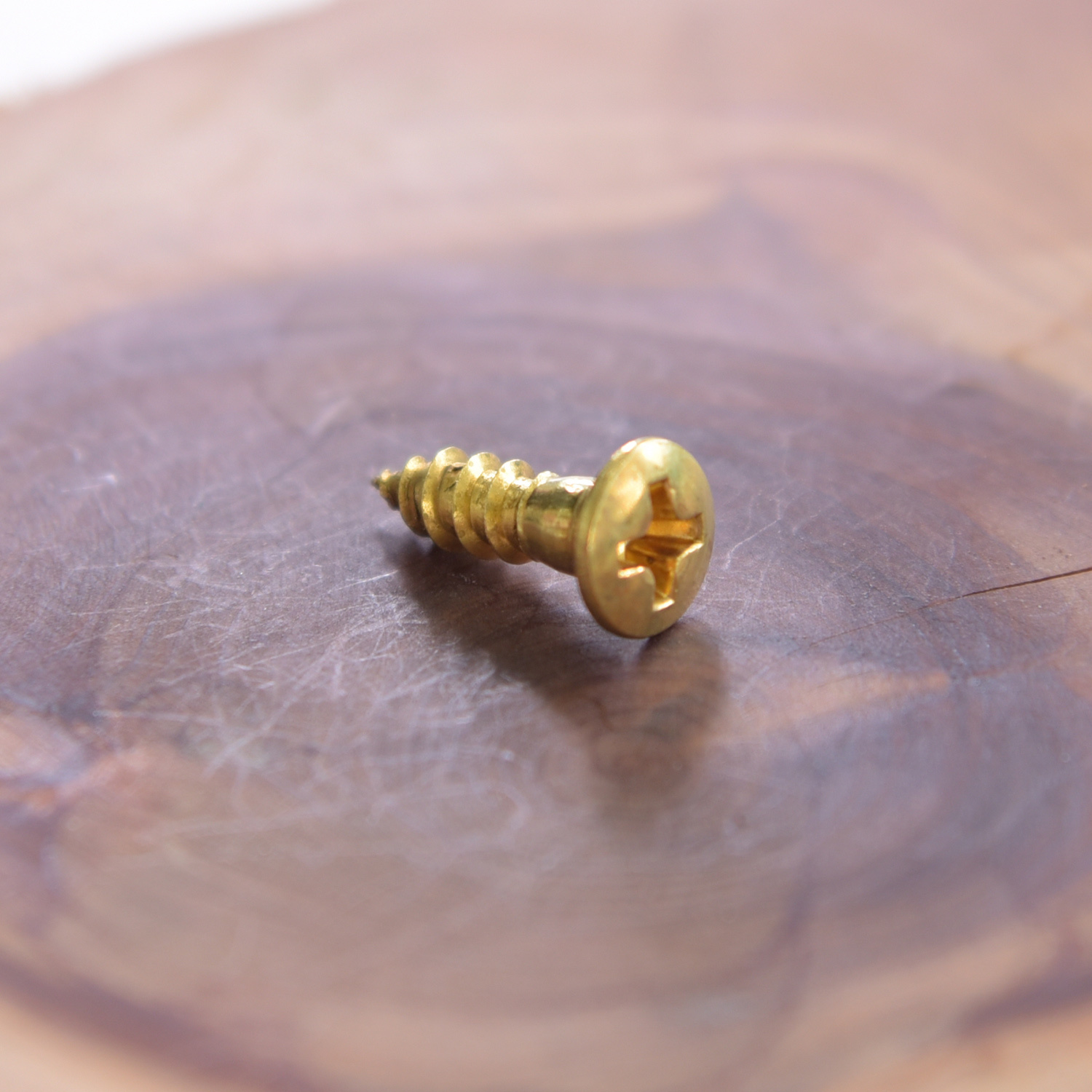 日本進口 渡邊商店 #35-13-OVAL 木螺絲 黃銅橢圓頭 3.5x13(100pcs)