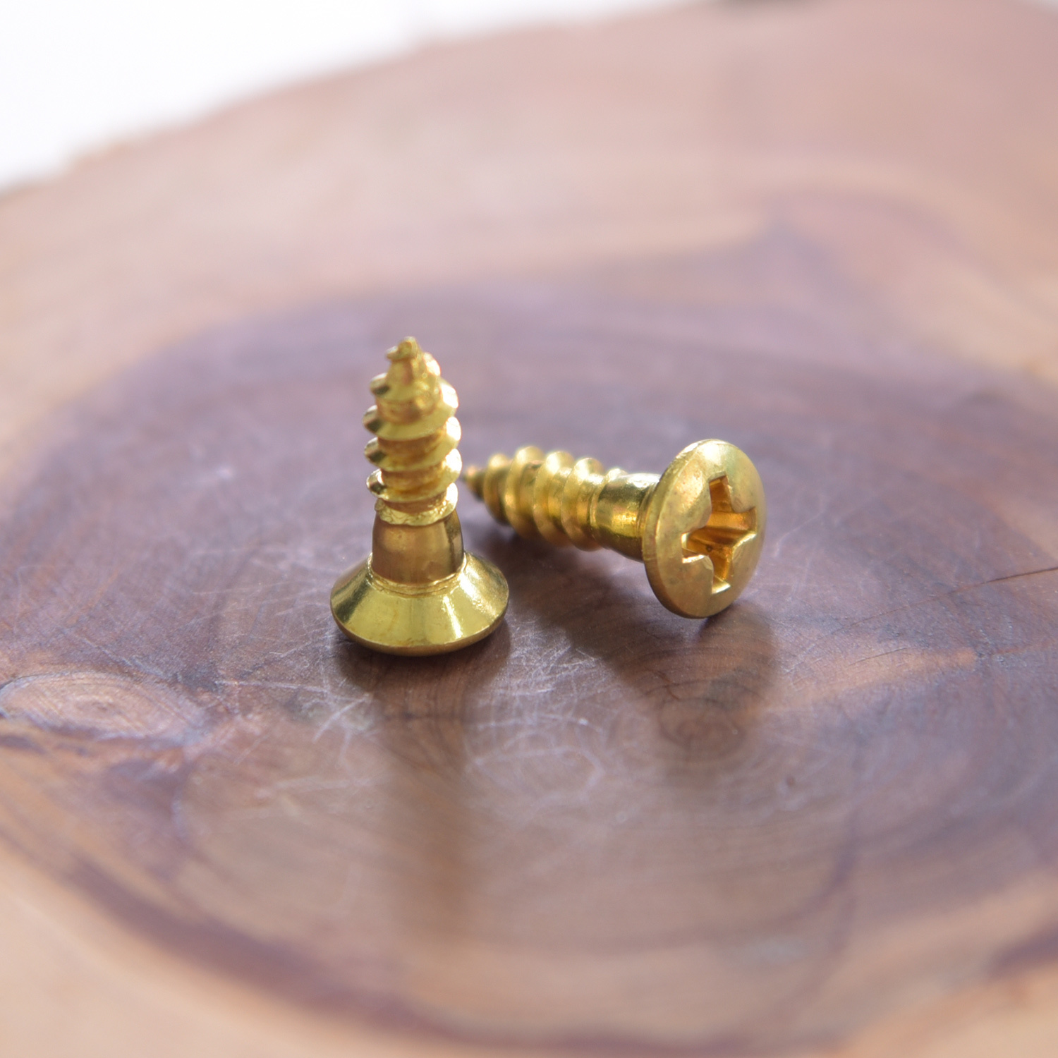 日本進口 渡邊商店 #35-13-OVAL 木螺絲 黃銅橢圓頭 3.5x13(100pcs)