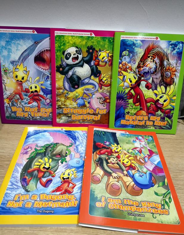 合力出版社 Solar Adventure Series: World Protection Animals (5本）