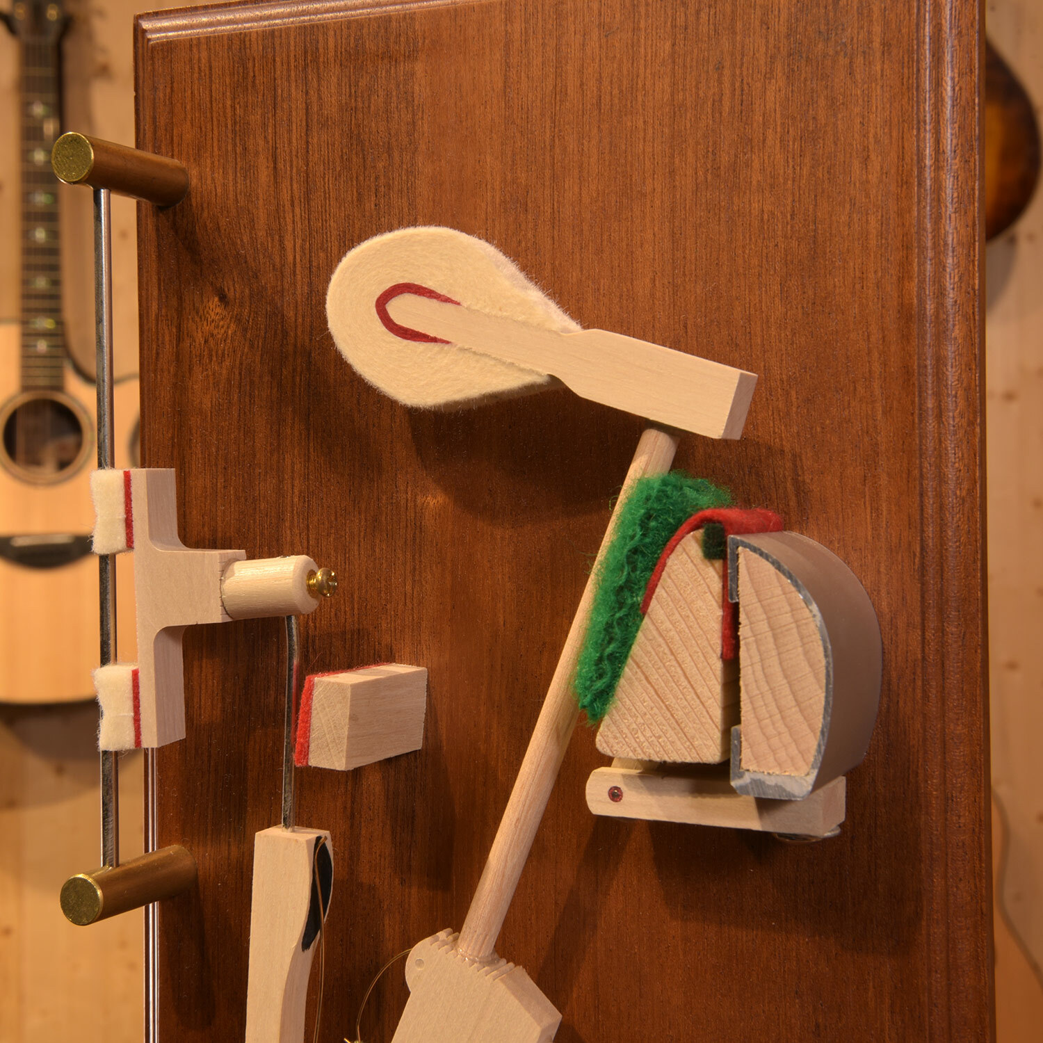 日本進口 渡邊商店 #260-64 直立式鋼琴鍵盤模型 打擊系統模型