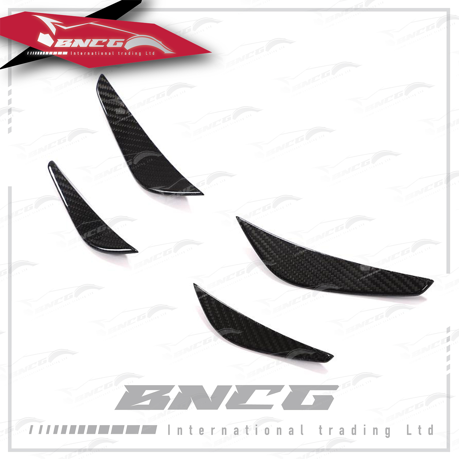 寶馬 BMW 8系列 G14 G15 G16 卡夢 熱壓乾碳纖維 外觀件 空力套件 前保桿 風刀