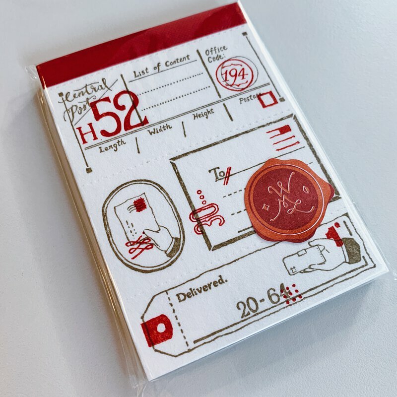 郵務 活版便箋本｜OURS森林好朋友