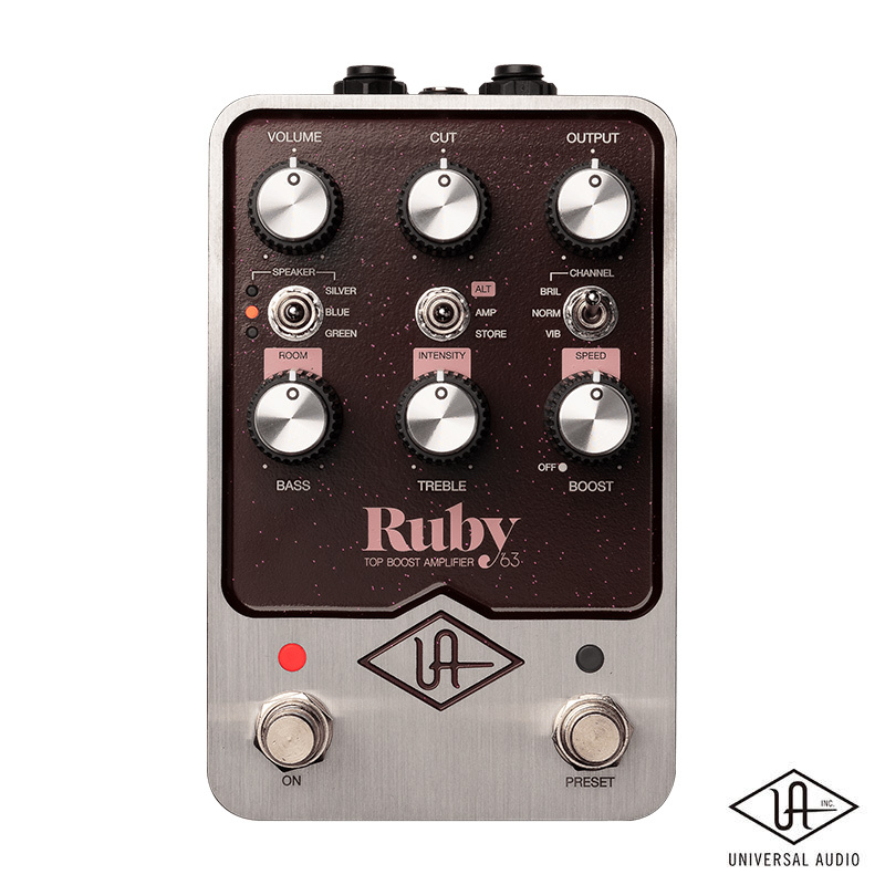 Universal Audio UAFX Ruby '63 Top Boost 單顆效果器