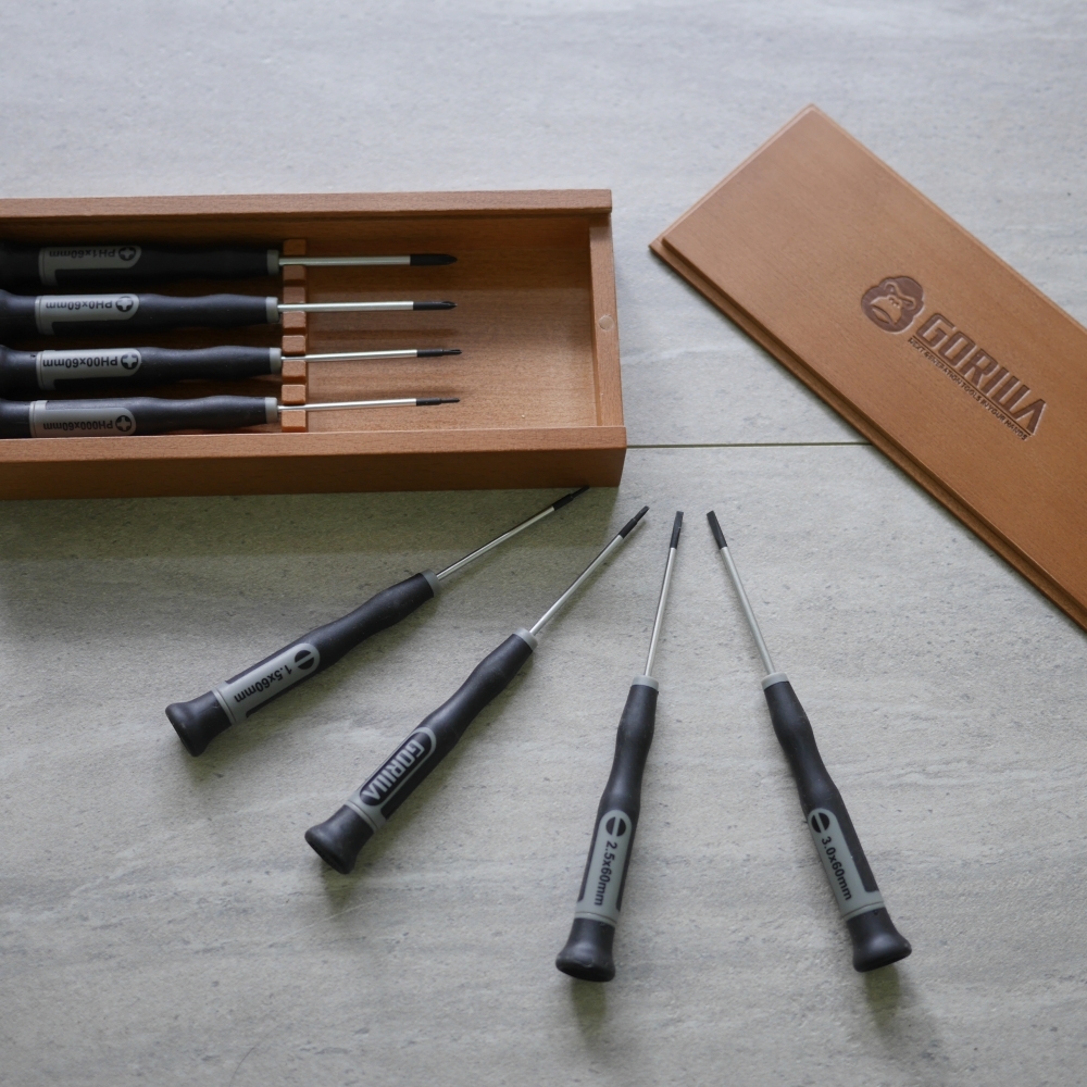 【Gorilla】 8in1標準精密螺絲起子組 台灣製造精品