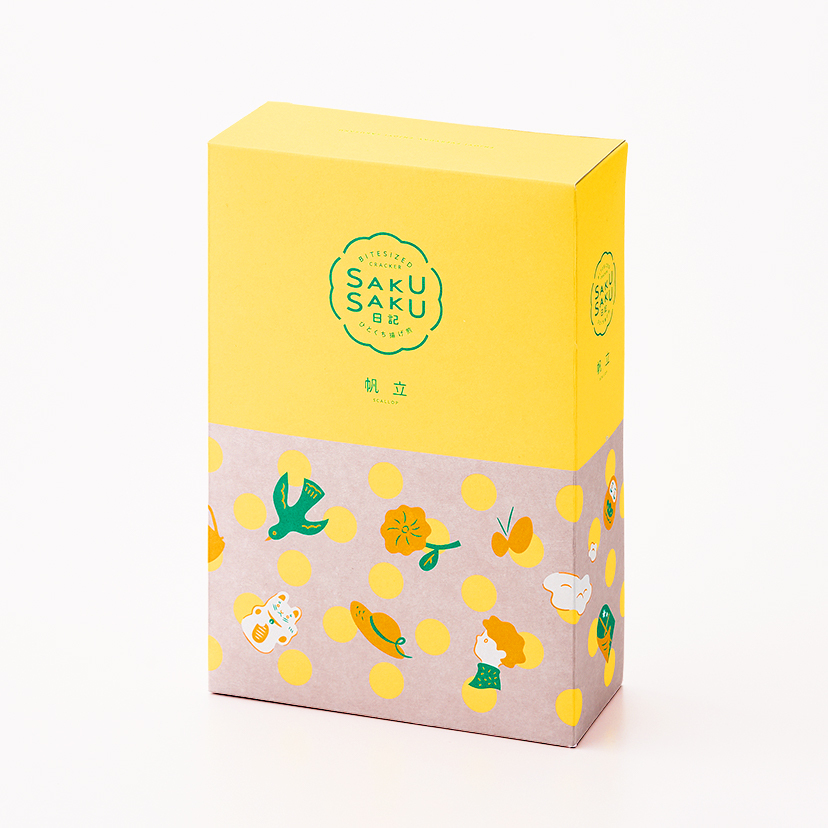 坂角総本舖｜さくさく日記｜帆立貝煎餅