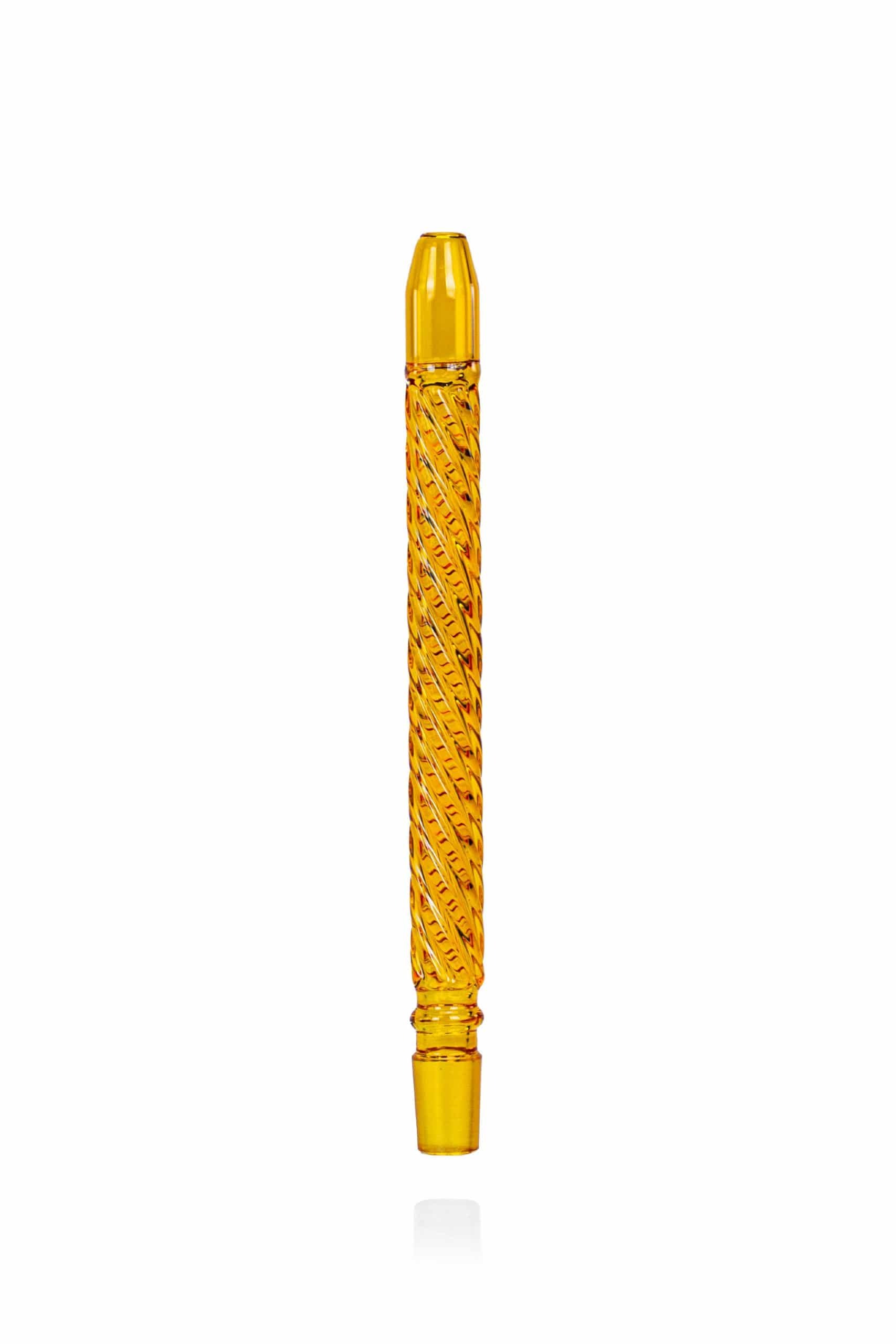 Ocean Glass Mouthpiece - Twisted - Gold