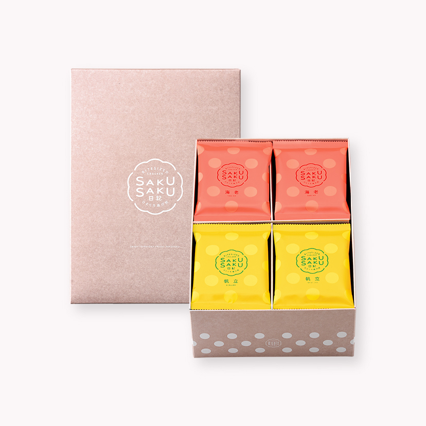 坂角総本舖｜さくさく日記｜海老×帆立貝煎餅詰合