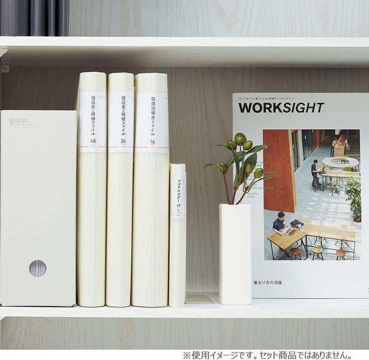 NOViTA 帳單信件收納夾 貼紙收集冊 (24格)｜KOKUYO 日本