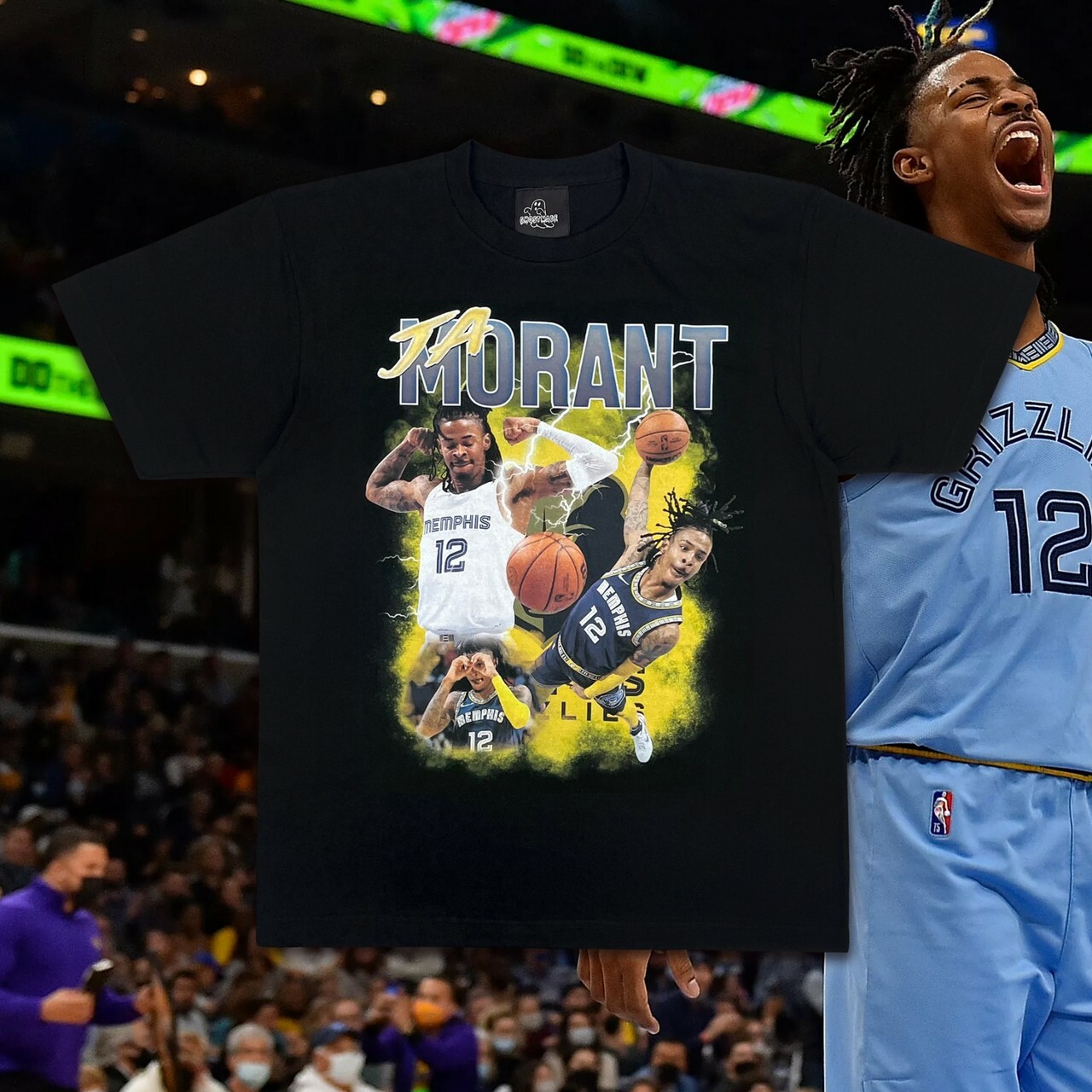 GHOST MADE  《 JA MORANT 》短袖 T GHOSTMADE