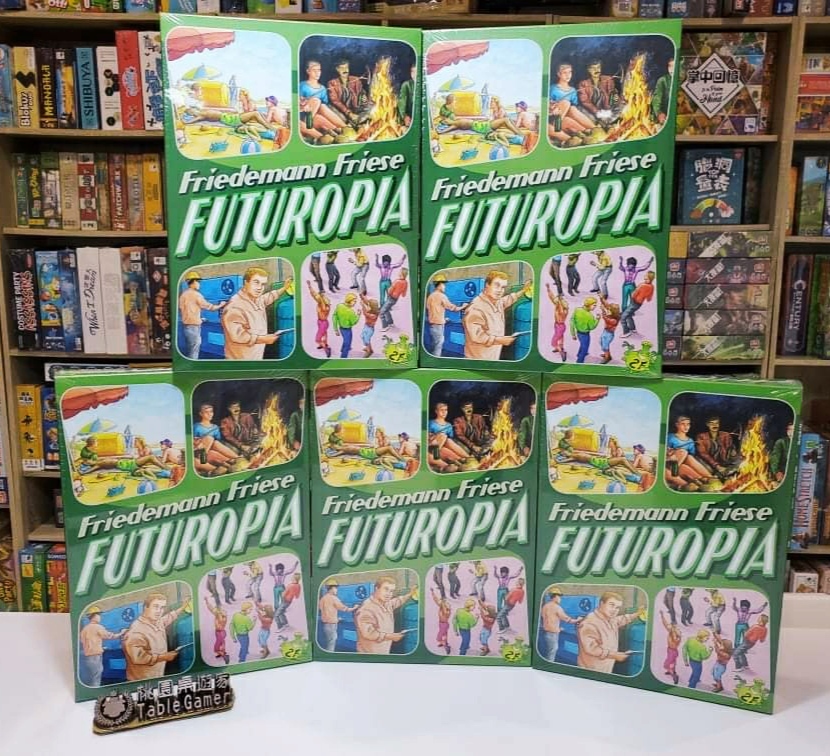 富途共樂 FUTUROPIA 英文版 另附中文說明書