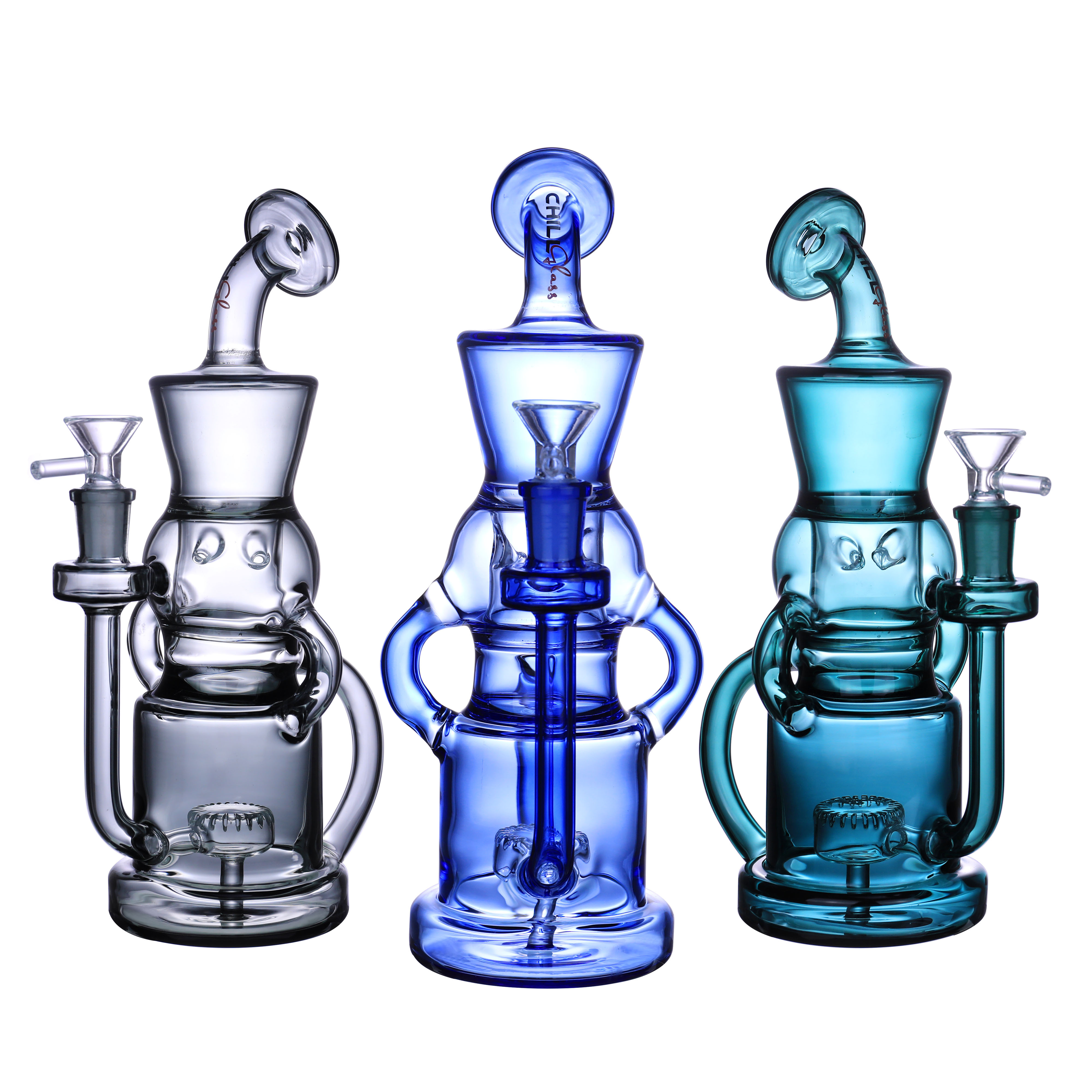 Chill Glass JLD-116 Water Pipes 玻璃水菸壺 水煙壺(26CM)